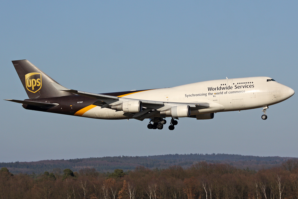 United Parcel Service (UPS) Boeing 747-45E(BCF) N578UP in Kln am 06,03,11
