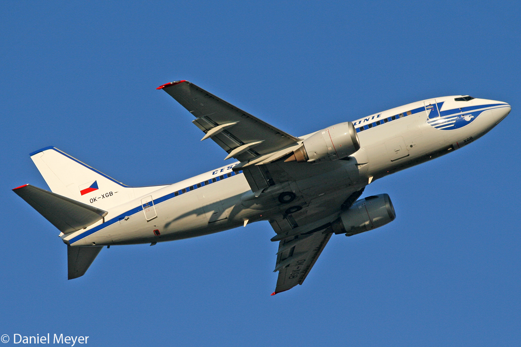 Czech Airlines (CSA) Boeing 737-55S OK-XGB in DUS am 02.07.2012