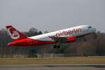 A319 der Air Berlin ...  mm 26.03.2010