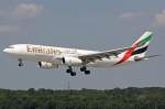 A 330-200 Emirates Airbus A330-243 A6-EAA in D�sseldorf am 16,07,09