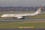 Etihad Airways Airbus A330-343X A6-AFC in DUS am 17.01.2012