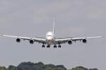 A 380-800 Airbus Industrie Airbus A380-841 c/n 0001 in Hamburg Finkenwerder am 04,09,09