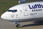 Dusseldorf - DUS/118027/eine-boeing-737-500-der-lufthansa-aufgenommen Eine Boeing 737-500 der Lufthansa aufgenommen in Dsseldorf am 29.01.2011. Reg: D-ABIH.
