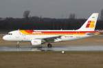 Iberia Airbus A319-111 EC-KMD in Dsseldorf am 22,02,10