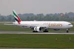 Emirates Boeing 777-31H A6-EMV in Dsseldorf am 09,05,10