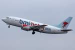 B 737-500 bmibaby Boeing 737-59D G-BVKB in Amsterdam am 14,02,10