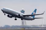 B 737-800 KLM - Royal Dutch Airlines Boeing 737-8K2 PH-BXA in Amsterdam am 14,02,10