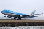 B 747-400 KLM Cargo Boeing 747-406(ER/F) PH-CKD in Amsterdam am 14,02,10