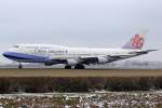 B 747-400 China Airlines Boeing 747-409 B-18202 in Amsterdam am 14,02,10