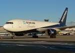 Star Air Boeing 767-25EF OY-SRJ auf Ramp Alpha in CGN ...