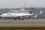 D�sseldorf - DUS Lufthansa Airbus A340-313X D-AIFF in D�sseldorf am 07,02,10