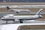 Aegean Airlines Airbus A320-232 und der LH CRJ700 in D�sseldorf ...