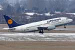 D�sseldorf - DUS Lufthansa Boeing 737-530 D-ABJH in D�sseldorf am 13,02,10
