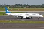 D�sseldorf - DUS Montenegro Airlines Embraer ERJ-195LR 4O-AOB in D�sseldorf am 16,07,09