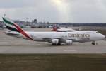 D�sseldorf - DUS Emirates SkyCargo Boeing 747-47UF(SCD) in D�sseldorf am 21.02.10