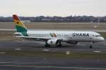 D�sseldorf - DUS Ghana International Boeing 757-258 in D�sseldorf am 21.02.10
