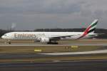 D�sseldorf - DUS Emirates B773 in D�sseldorf am 21.02.10