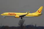 D�sseldorf - DUS TUIfly Boeing 737-8K5 D-AHFY ex 'Kaernten' in D�sseldorf am 22,02,10