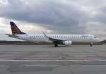 ERJ 195 LH Cityline Embraer 195 D-AEBA in K�ln/Bonn am 20.02.2010