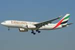 Emirates Airbus A330-243 A6-EAO in Frankfurt am 23,09,07