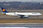 Lufthansa Airbus A330-343X D-AIKD in Dsseldorf am 13,02,10