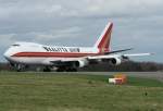 B 747-200/44353/kalitta-kommt-an-in-lgg-am Kalitta kommt an in LGG am 29.11.09
