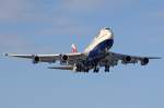 British Airways Boeing 747-436 in London Heathrow am 09,01,10