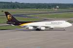 United Parcel Service (UPS) Boeing 747-44AF(SCD) N575UP in Kln am 03,06,10