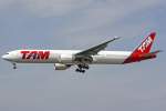 B 777-300/66854/tam-boeing-777-32wer-in-frankfurt-am TAM Boeing 777-32W(ER) in Frankfurt am 25,04,10