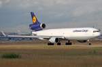 Lufthansa Cargo, MD11, D-AICH, in Frankfurt am 07,06,09  