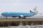 MD-11 KLM - Royal Dutch Airlines McDonnell Douglas MD-11 PH-KCF in Amsterdam am 14,02,10