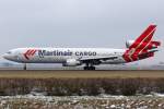 MD-11 Martinair Cargo McDonnell Douglas MD-11CF PH-MCR in Amsterdam am 14,02,10