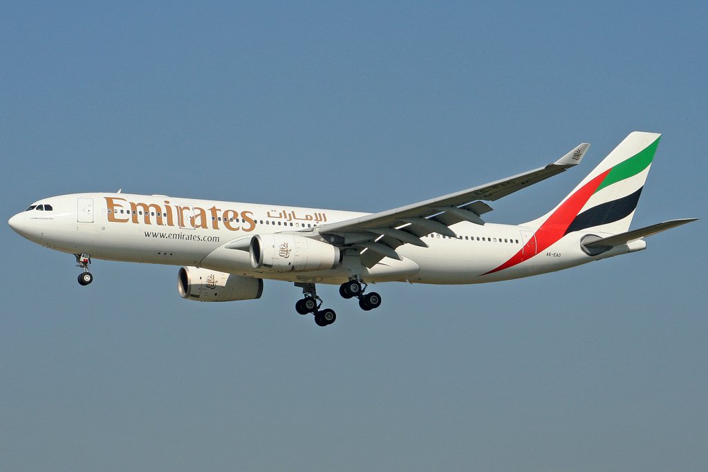 Emirates Airbus A330-243 A6-EAO in Frankfurt am 23,09,07