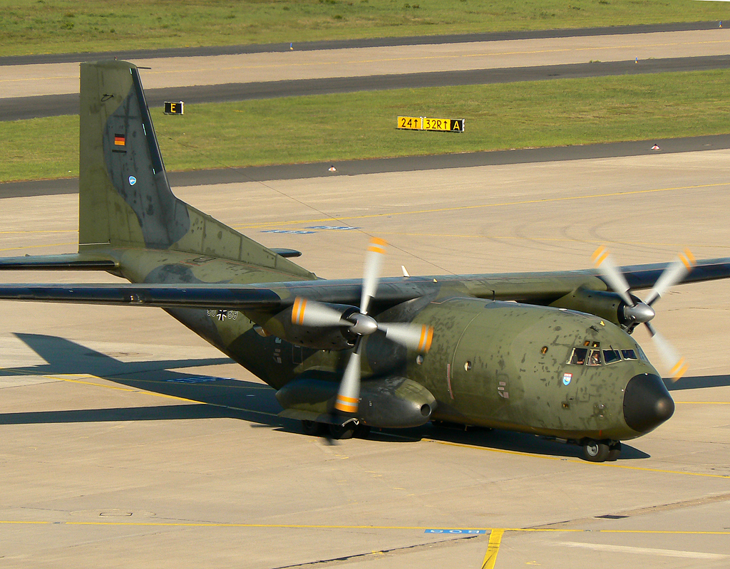 Luftwaffe C160D Transall 50+58 in CGN am 03.06.2010