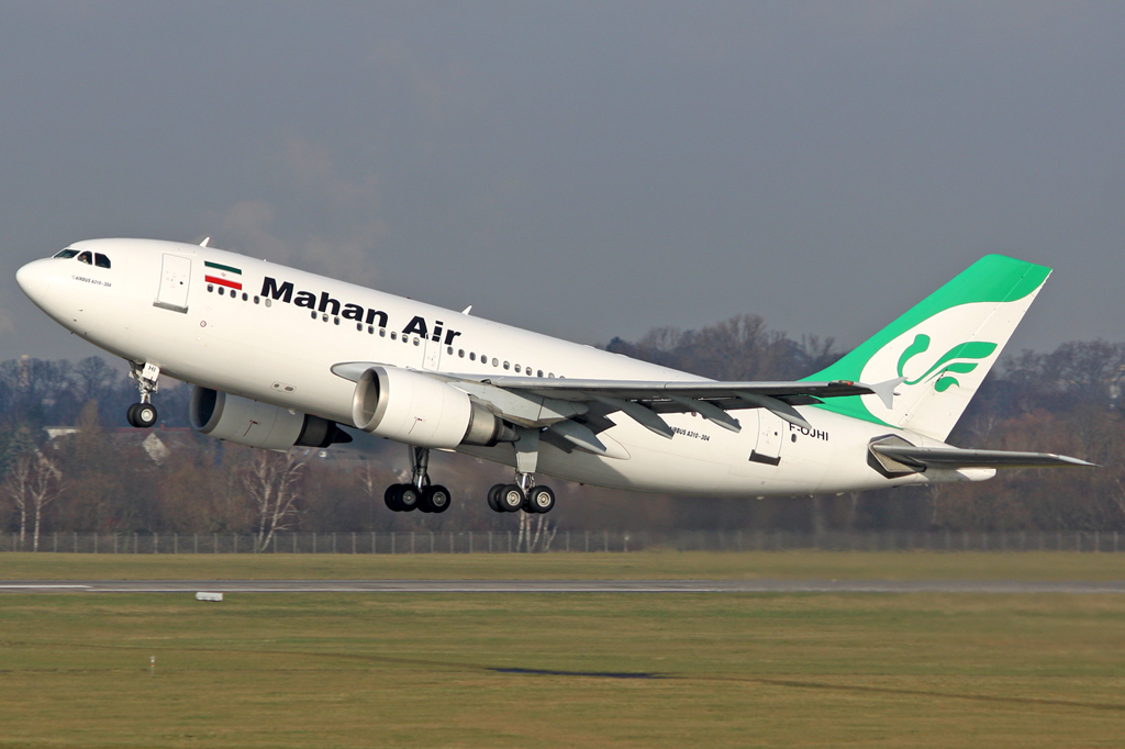 Mahan Air Airbus A310-304(ET) F-OJHI in DUS am 27.01.2012