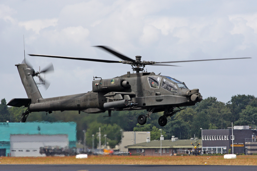 Netherlands - Air Force Boeing AH-64D Apache in Gilze-Rijen 19,06,10