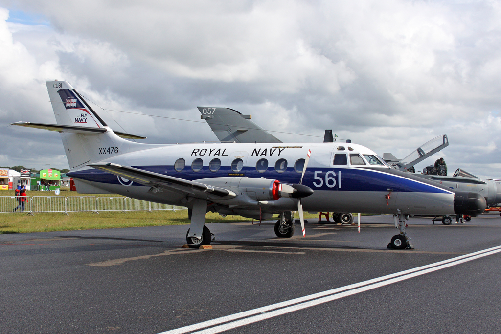 United Kingdom - Navy Scottish Aviation HP-137 Jetstream T2 in Gilze-Rijen 19,06,10