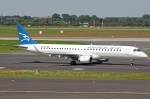 Montenegro Airlines Embraer ERJ-195LR 4O-AOB in Düsseldorf am 16,07,09