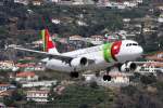 TAP A320 in Funchal am 25.07.10