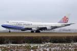 China Airlines Boeing 747-409 B-18202 in Amsterdam am 14,02,10