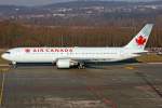 Air Canada B763 aufgenommen am 04.01.2009 in Zrich.
